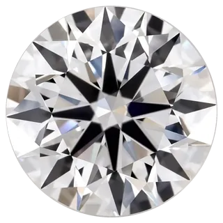 A round brilliant at clarity grade IF, internally flawless
