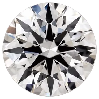 A round brilliant at clarity grade VVS1